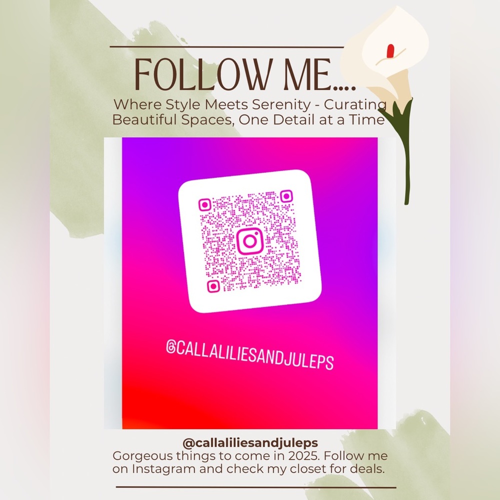 Thank you for following me! Don’t forget get to follow me on Instagram.